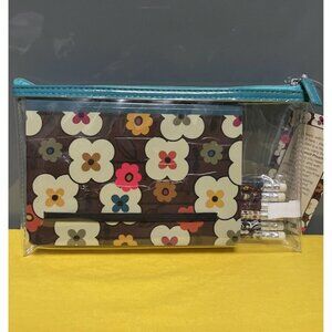 Brighton Polly Pencil Pouch Plastic Case Notepad Floral Pencils Stationary Set